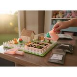 Kutpia Mini Bahçe Çocuk Oyun ve Eğitim Seti (25X19CM) - Sevimli Kediler (Pembe)