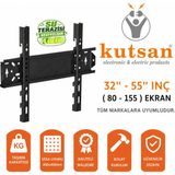 Kutsan Lg 49LH570V Tv LCD LED Televizyon Sabit Duvar Askı Aparatı+Su Terazili