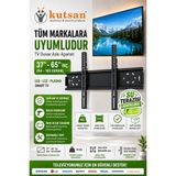 Kutsan Onvo 37" - 65" 94 - 165 Ekran LCD Tv Sabit Duvar Askı Aparatı + Su Terazili