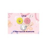 kuttuushop Süngerbob ve Patrick 2’li Çift Sevgili Arkadaşlık Bestfriend Çanta Süsü / Rozet Seti / Açacak Anahtarlık