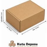 Kutu Deposu 10X12X5 cm E-Ticaret ve Kargo Kutusu (Takı Kutusu) (100 Adet)