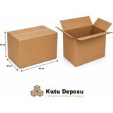 Kutu Deposu 40X60X40 cm E-Ticaret ve Kargo Kutusu (10 Adet)