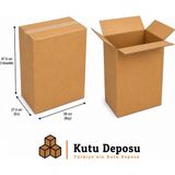 Kutu Deposu 67,5X27,5X58 cm 27\"-32\" Monitör Taşıma Kolisi - 5 x 58 cm
