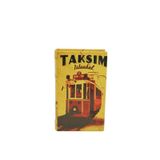 Kutu Kitap Taksim Ahşap Suni Deri Kaplı Dekoratif Hediyelik MKTB-Knm-C0143