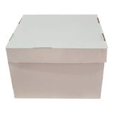Kutucum 30 x 30 x 20 Pasta Kutusu | Oluklu Mukavva Pasta Kutusu - 5 Adet