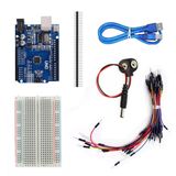 Kutulu Arduino Uno R3 Başlangıç Seti 71 Parça Breadboard Kablo