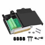 Kutulu Db25 To Dip Adaptör Erkek Terminal Soket 25 Pin D-Sub Paralel Port Haberleşme Uart Dc 3V 5V Bilgisayar Modem Uydu Alıcı Gsm Barkod Yazarka