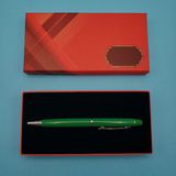 Kutulu Yeşil Kalem - Kişiye Özel Hediye Dokunmatik Touchpen