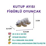 Kutup Ayısı Figür -Minyatür Oyuncak