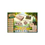 Kutup Yıldızı Tasarım Atölyesi Kişiye Özel İsimli ve Fotoğraflı Ahşap Eğitici Orman Yırtıcıları Puzzle Oyun Seti (7 Aktivite) KYTA-KOAEOS-006