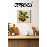 Kututr Ahşap Çerçeveli Mdf Kare Tek Tablo Kendi Setinizi Oluşturacağınız Liste Mutfak,Çerçeveli Tx1063 42 X