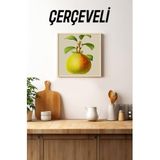 Kututr Ahşap Çerçeveli Mdf Kare Tek Tablo Kendi Setinizi Oluşturacağınız Liste Mutfak,Çerçeveli Tx1064 23 X