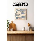 Kututr Ahşap Çerçeveli Mdf Kare Tek Tablo Kendi Setinizi Oluşturacağınız Liste Mutfak,Çerçeveli Tx1065 42 X