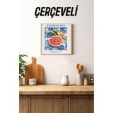 Kututr Ahşap Çerçeveli Mdf Kare Tek Tablo Kendi Setinizi Oluşturacağınız Liste Mutfak,Çerçeveli Tx1067 32 X