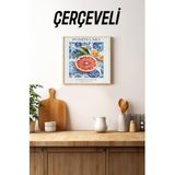 Kututr Ahşap Çerçeveli Mdf Kare Tek Tablo Kendi Setinizi Oluşturacağınız Liste Mutfak,Çerçeveli Tx1067 42 X