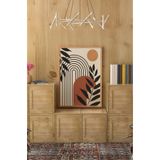 Kututr Ahşap Çerçeveli Mdf Tek Tablo Retro 2 Kendi Setinizi Oluşturacağınız Liste,Çerçeveli 1026 23 X 32