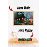 Kututr Ahşap Çerçeveli Puzzle Tablo Hthp 001,120 Parça 23 X 32