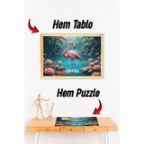 Kututr Ahşap Çerçeveli Puzzle Tablo Hthp 008,120 Parça 23 X 32