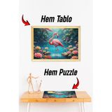 Kututr Ahşap Çerçeveli Puzzle Tablo Hthp 008,225 Parça 32 X 42