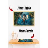 Kututr Ahşap Çerçeveli Puzzle Tablo Hthp 012,400 Parça 42 X 62