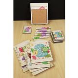 kutuTR Ahşap Çubuk Puzzle, 10lu Set Puzzle, Sayılar Puzzle, Montesorri Puzzle