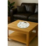 kutuTR Ahşap Mdf Kahve Sunum Tepsisi M21 3'LÜ SET