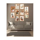 kutuTR Dekorize Mdf Tablo Seti 10 Parça 3 Mm - Soyut Salon Oturma Yatak Odası Için Duvar Dekoru ahşapmodel03.