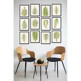 Kututr Dekorize Mdf Tablo Seti 12 Parça Salon Oturma Odası İçin Duvar Dekoru Çerçeve Görünümlü Onk Seri,Onk 1016 30 X 40