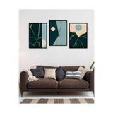 kutuTR Dekorize Mdf Tablo Seti 3 Parça 3 Mm - Salon Oturma Yatak Odası Için Duvar Dekoru, a4modelçatlak01. 21x30