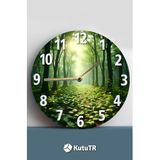 Kututr Forest Path – Orman Temalı Mdf Duvar Saati | Doğal Huzur Ve Sessiz Mekanizma Kuvars Sdw224,Sdw224 33 X