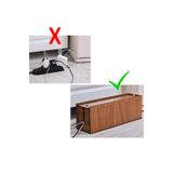 kutuTR Kablo Kutusu 40x12x14 cm Kablo Priz Düzenleyici Organizer