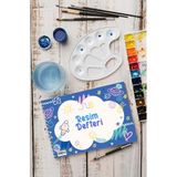 kutuTR Resim Defteri Ahşap Kapaklı 25x35cm 110gr 30 Yaprak, 2535110