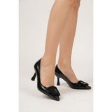 Kuum London K70-4621 Kadın Topuklu Stiletto Ayakkabı - Siyah