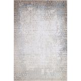 Kuvars Eh40a Gri Modern Desen Halı, Gri, 300 x 400