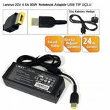 Kuvars Lenovo Ibm Notebook Kare Uç Adaptör Yoga 11 11S 13 X1 Carbon Şarj