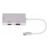 Kuvars Mini Displayport To HDMI DVI VGA Çevirici Dönüştürücü