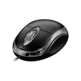 Kuvars USB Kablolu Mini Optik Mouse - Siyah