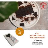 Kuvertür Artizan Vegan Glutensiz Rafine Şekersiz %70 Bitter Belçika Çikolatası 100 G - 100 gr