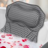 Küvet için Banyo Yastıkları, Banyo Yastığı Baş ve Boyun Desteği için Lüks Küvet Yastığı, Yumuşak 4D Hava Mesh Küvet Yastığı Kaymaz Vantuzlu Küvet Yastığı, Çamaşır Çantası, Spa Hediyeleri Kadın Erkek