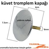 Küvet Tromplemi Kapağı Kumandalı Otomatik Küvet Jakuzi Gider Kapa