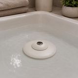 Küvet ve Lavabo Süzgeç Tıkacı, Su Geçirmez Gider Kapatıcı, Pratik Banyo Gider Kapağı, Küvet ve Lavabo İçin Evrensel Gider Tıkama Aparatı