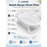 Küvet Yıkama Filesi, Bebek Banyo Filesi - Beyaz