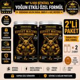 Kuvvet Macunu Bitkisel Atom Güç Enerji Ve Performans Desteği (45Gr X 2 Şişe)