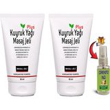 Kuyruk Yağı Masaj Jeli Plus: 2 Tane 50 ml Konsantre Formül + Çörek Otu Yağı - 2li