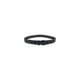 Kuyucular Deri Palaska, Sentetik Dokuma Kumaş Kemer, Siyah, Klips Tokali, 4.5 cm Genişlik, Ayarlanabilir Günlük Kullanım