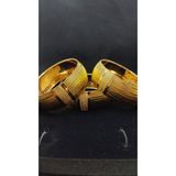 Kuyumcu Nurettin 25 gram şarnel desenli bilezik 22 ayar altın