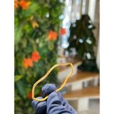 Kuyumcu Nurettin 8 gr (Gram) Dalgalı Başak Desenli Ajda Bilezik Yatırımlık Işçiliksiz 22(916) Ayar Altın
