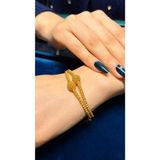 Kuyumcu Nurettin Kuyumcu Nuretttin 18 gr (Gram) Dorika Toplu Kelepcee 22(916) Altın