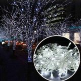 KUZEY 10 METRE 100 LED BEYAZ LED IŞIK YILBAŞI AĞACI IŞIĞI 220 VOLT BEYAZ IŞIK NOEL IŞIĞI YILBAŞI IŞIKLARI