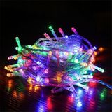 Kuzey 10 Metre 100 Led Renkli Led Işık Yılbaşı Ağacı Işığı 220 Volt Renkli Işık Noel Yılbaşı Işıkları RENKLİ